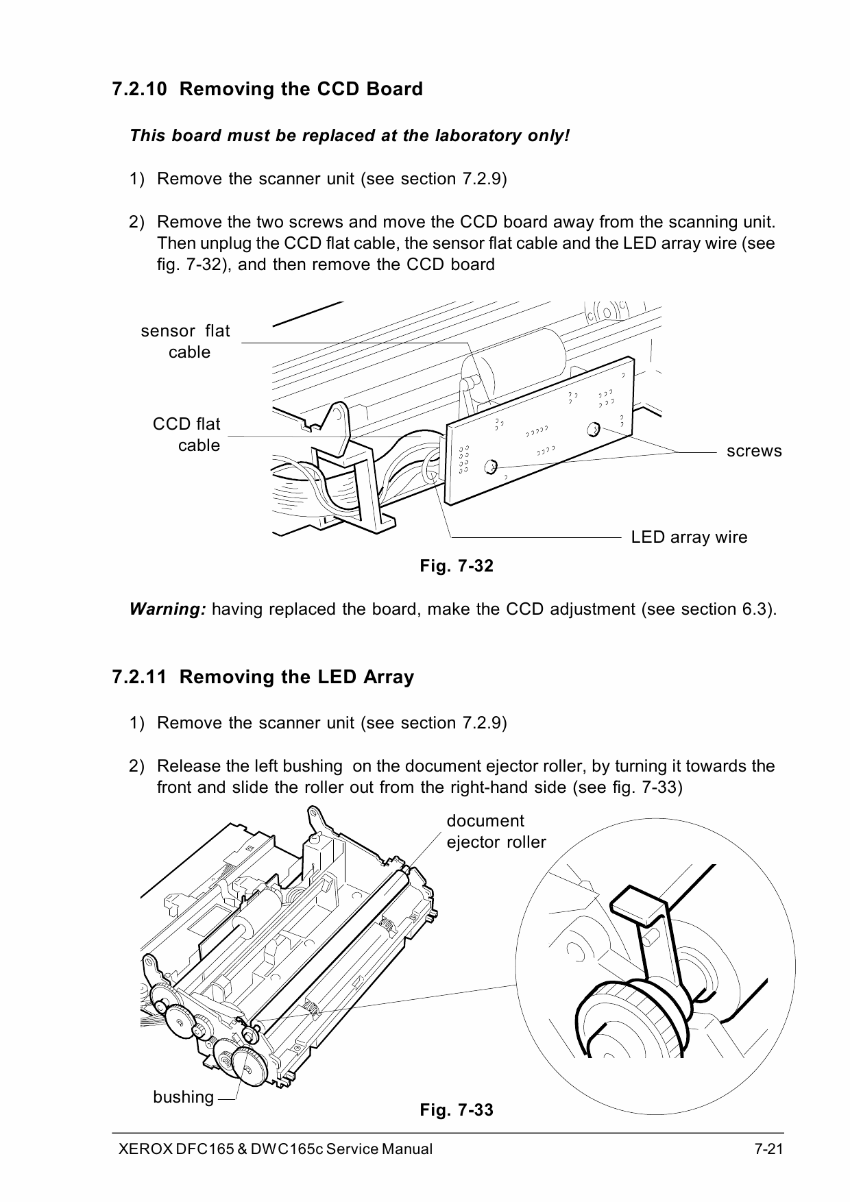 Xerox WorkCentre DWC-165c Parts List and Service Manual-5